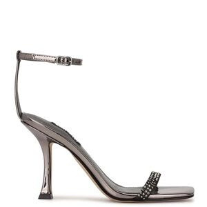 Nine West Yess Rhinestone Ankle Strap Sandals